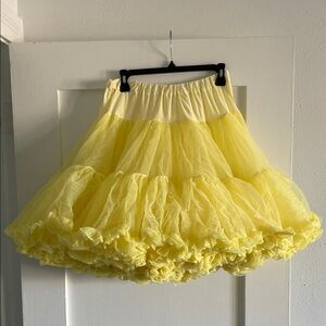 Yellow Vintage Crinoline